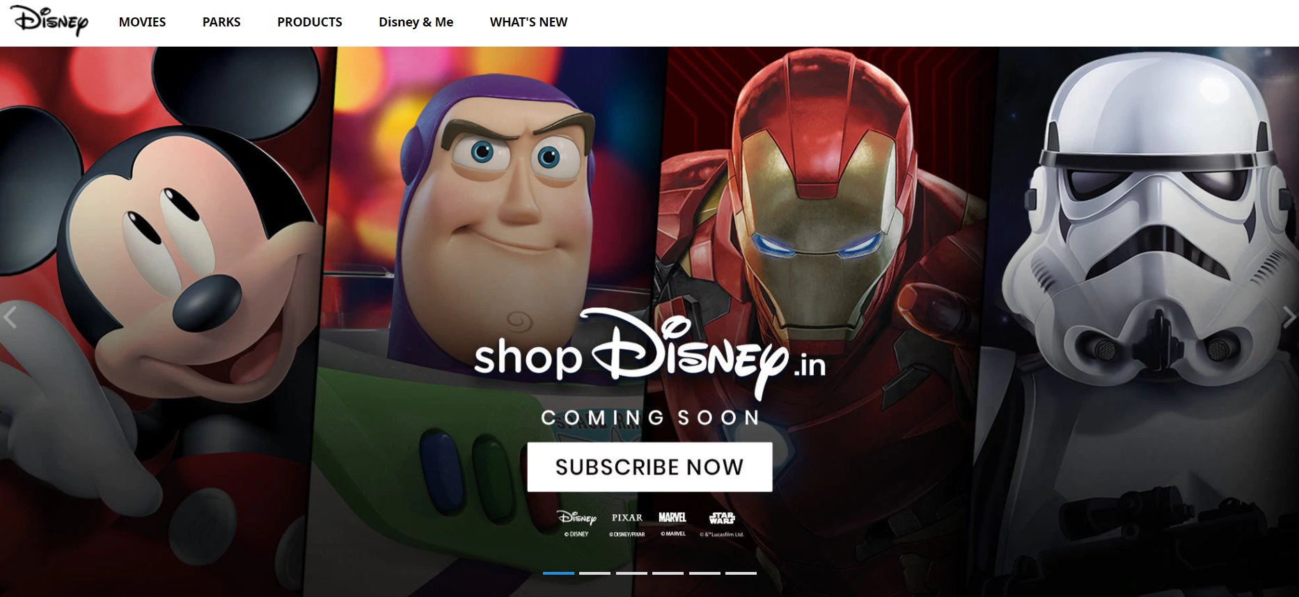 Disney store soon to be available for india