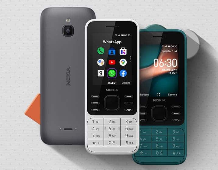 Nokia debuts two new KaiOS feature phones with Google Assistant