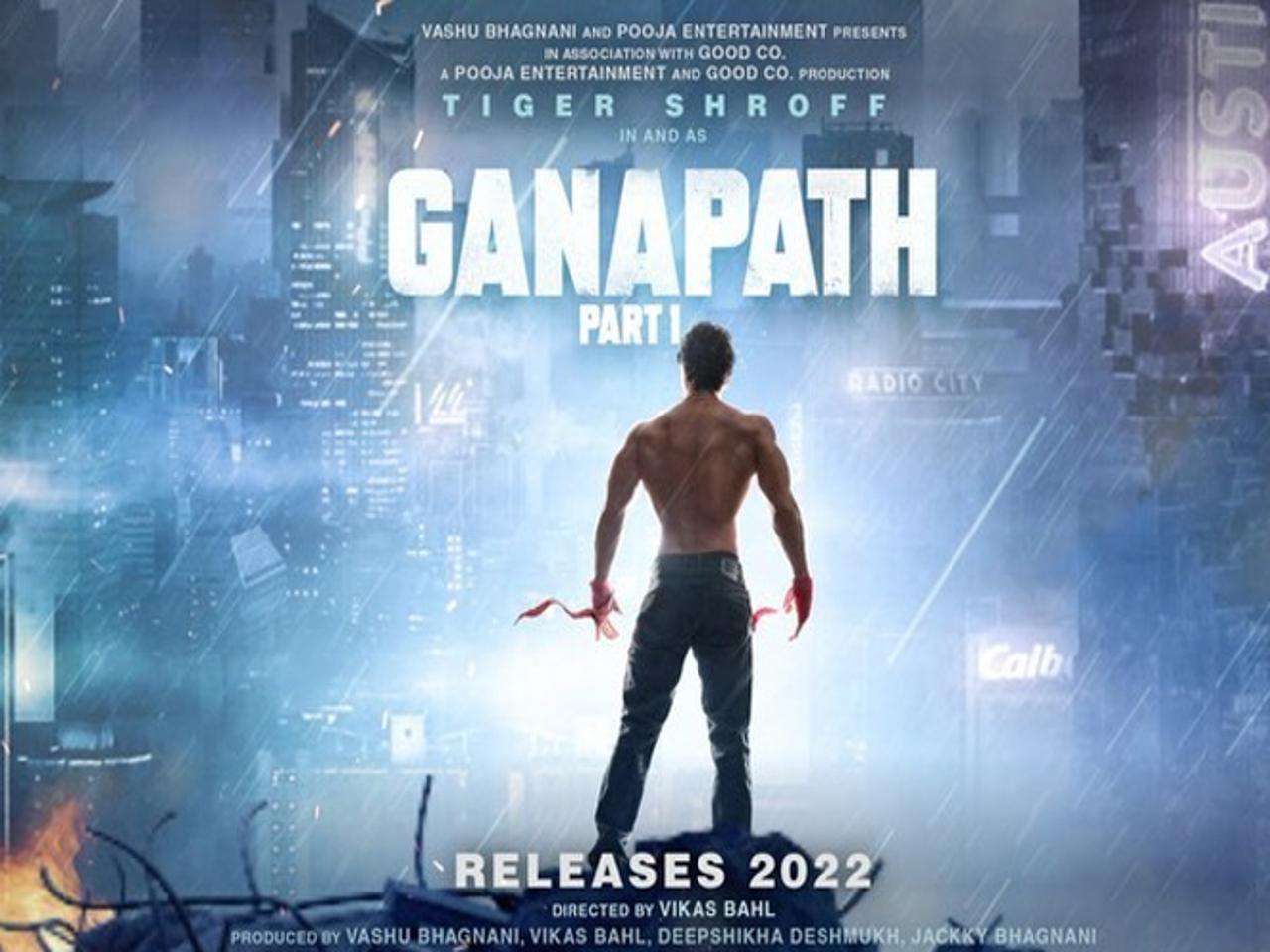 Ganapath motion poster