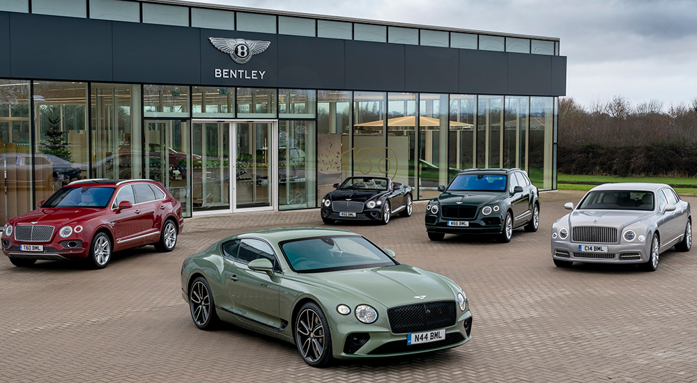 Bentley Delivers Best Ever Sales Figure in 2020
