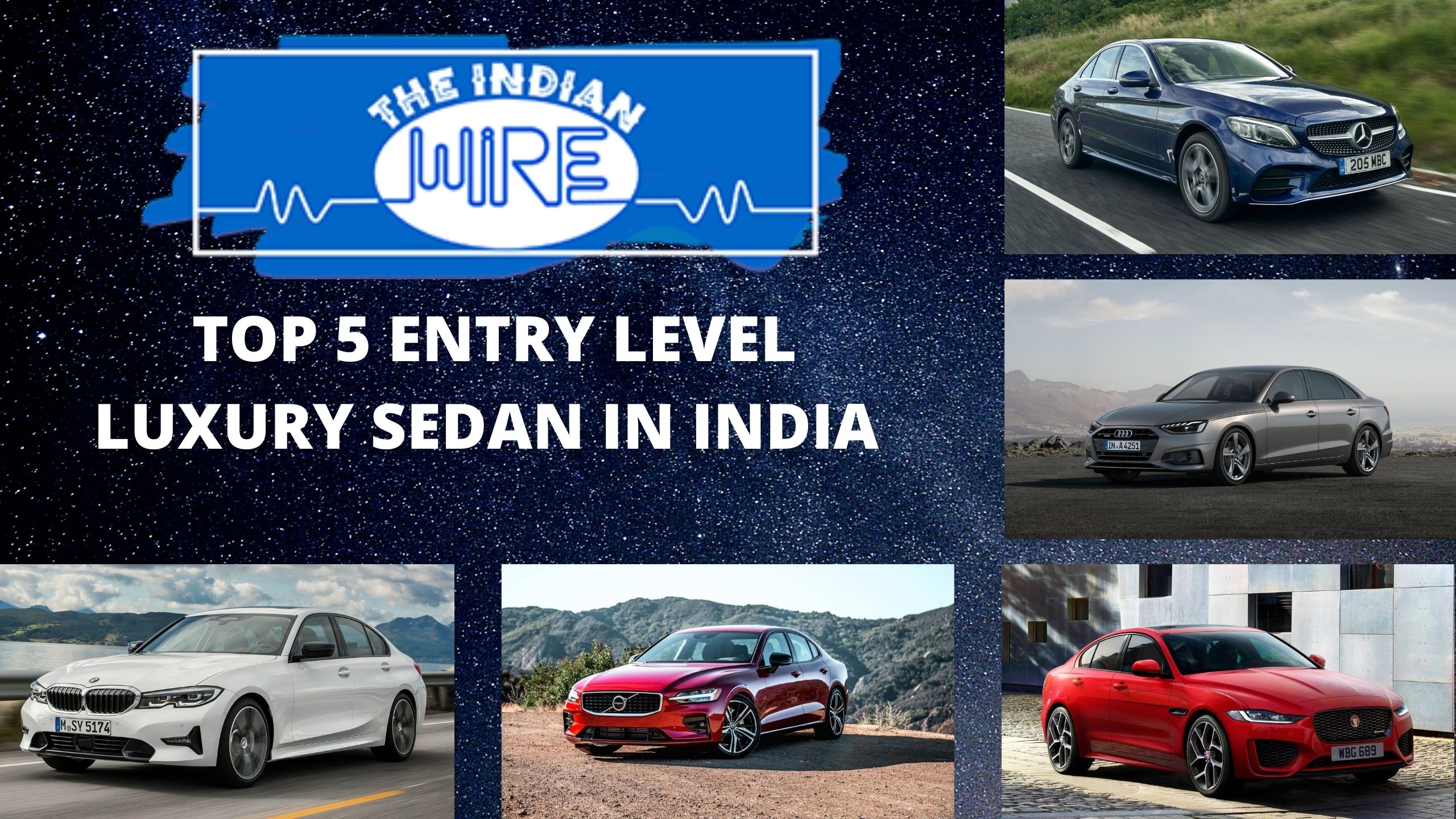 Top Five Entry Level Luxury Sedan In India