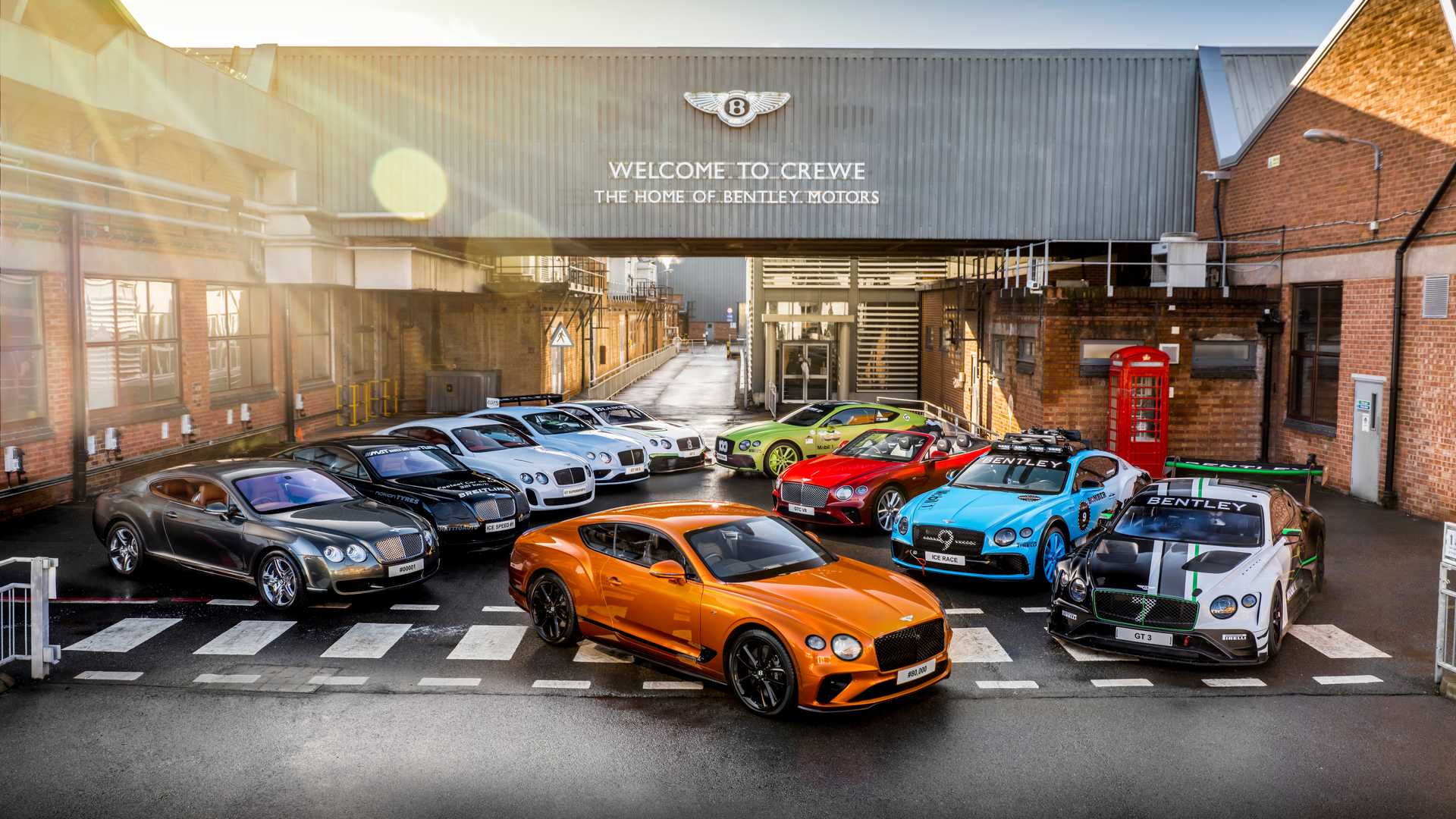 Bentley Rolls Out 80000th unit of Continental GT