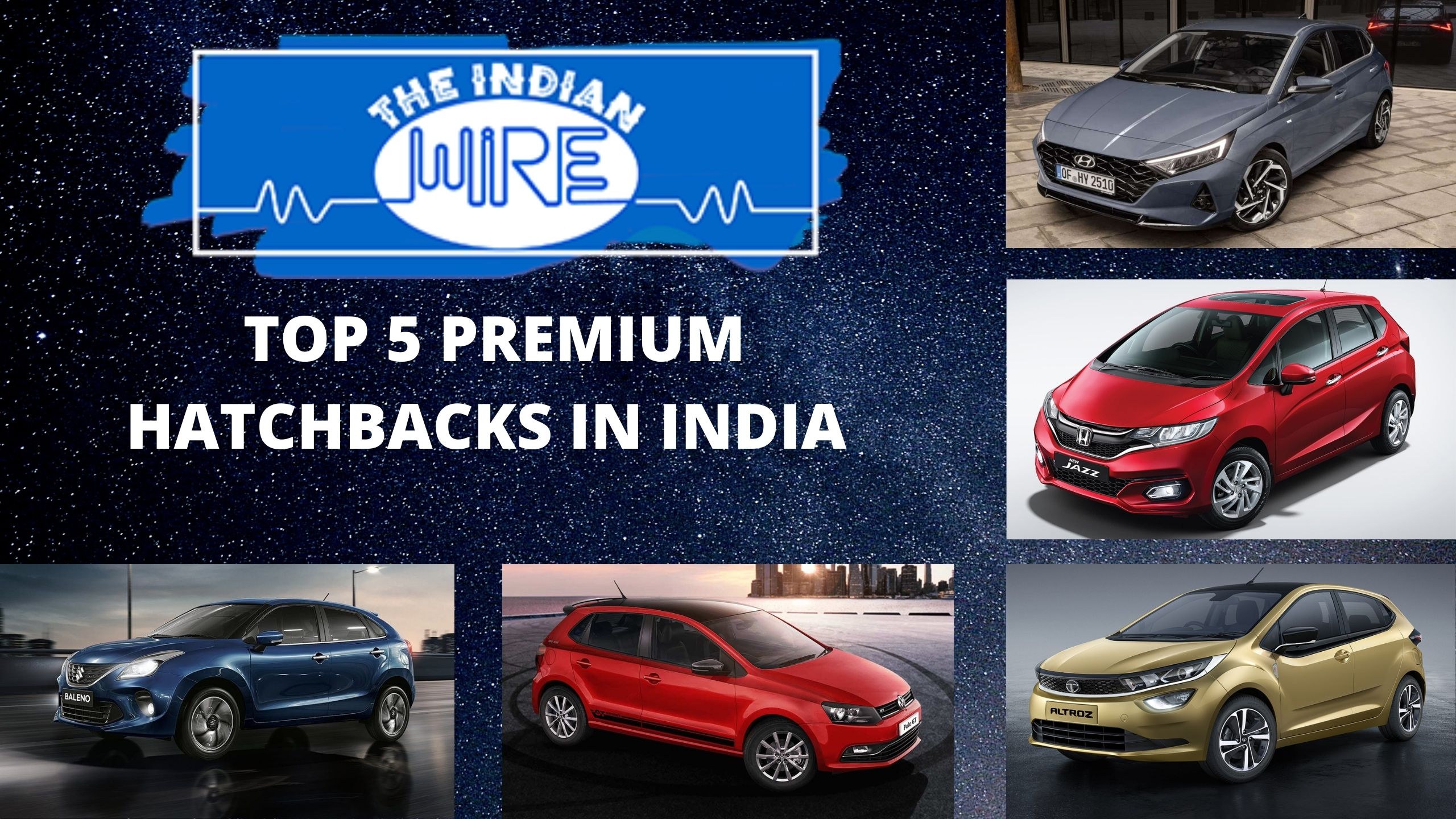 Top Five Premium Hatchbacks in India