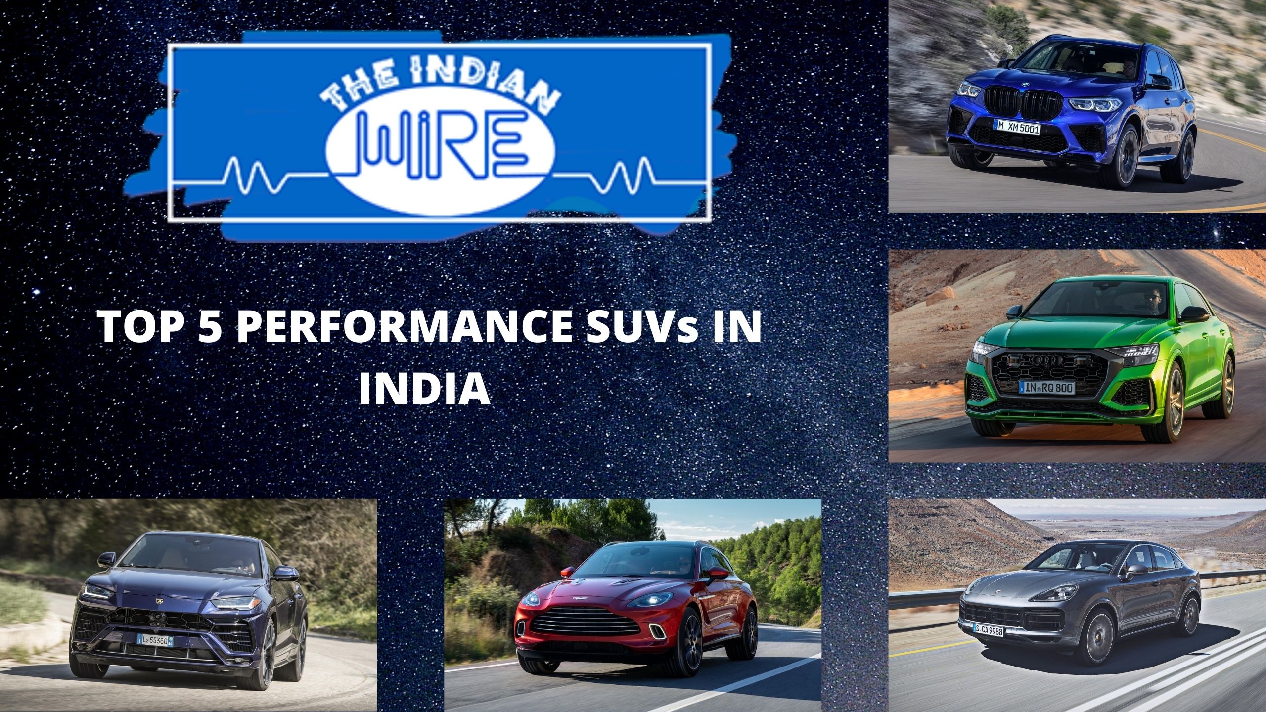 Top Five Performance SUVs in India