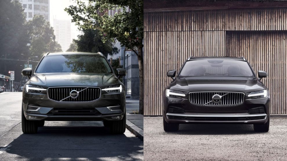 2022 Volvo XC60 and S90