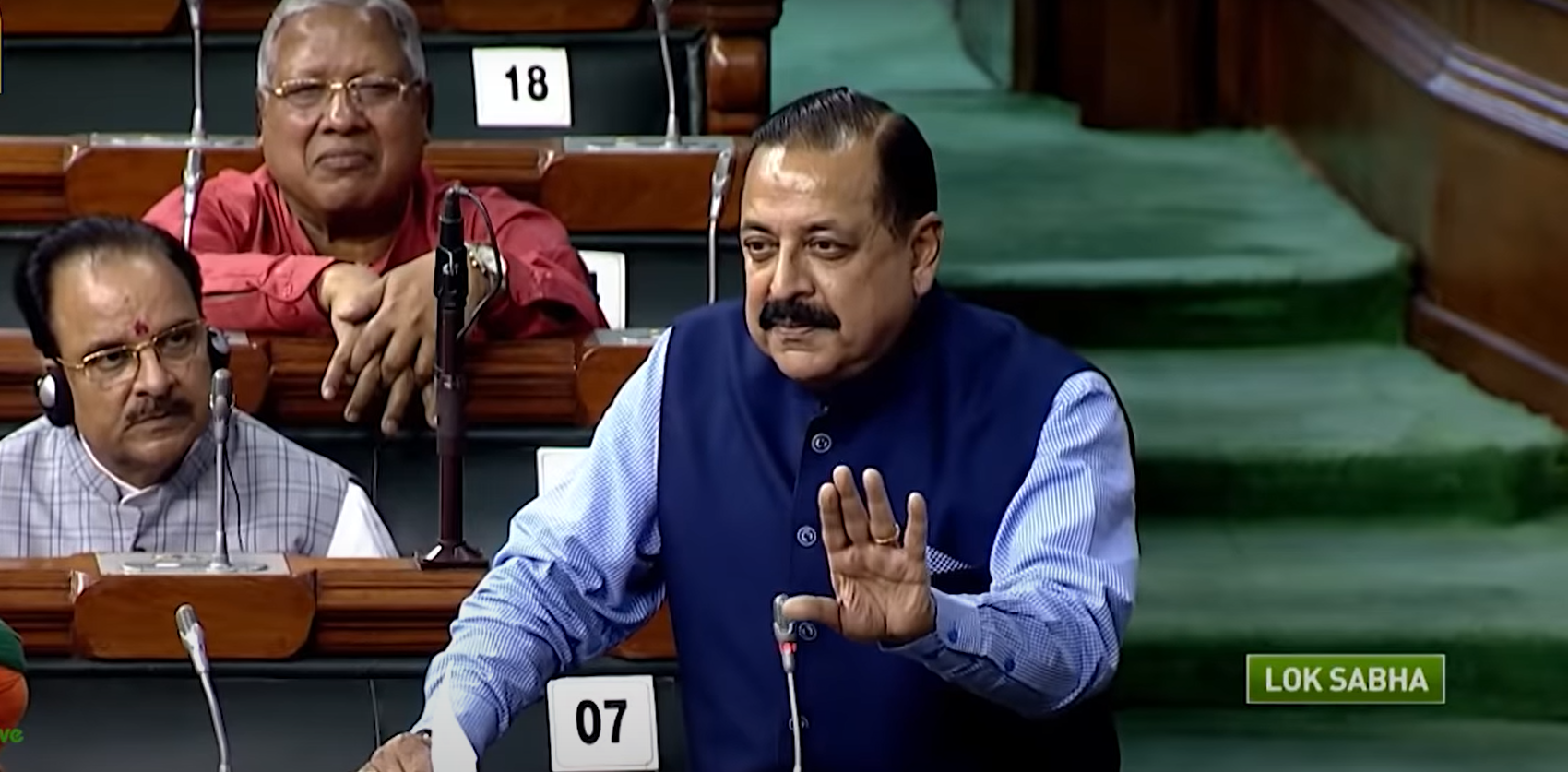 Modi government has recruited nearly 2 lakh candidates for government jobs in the last five years: Union Minister Jitendra Singh in Parliament.