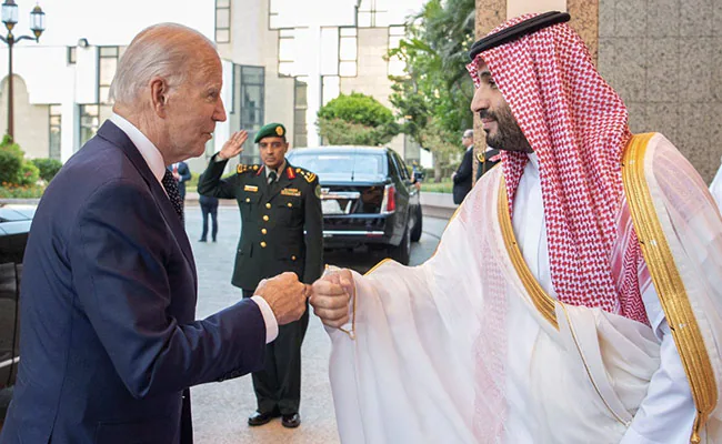 President Joe Biden at Saudi Summit