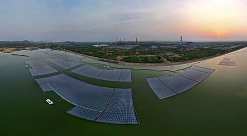 NTPC commissions 100 MW Floating Solar Power Project, India’s largest floating solar power project in Telangana