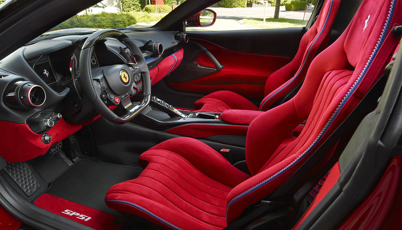 Ferrari SP51 Cabin
