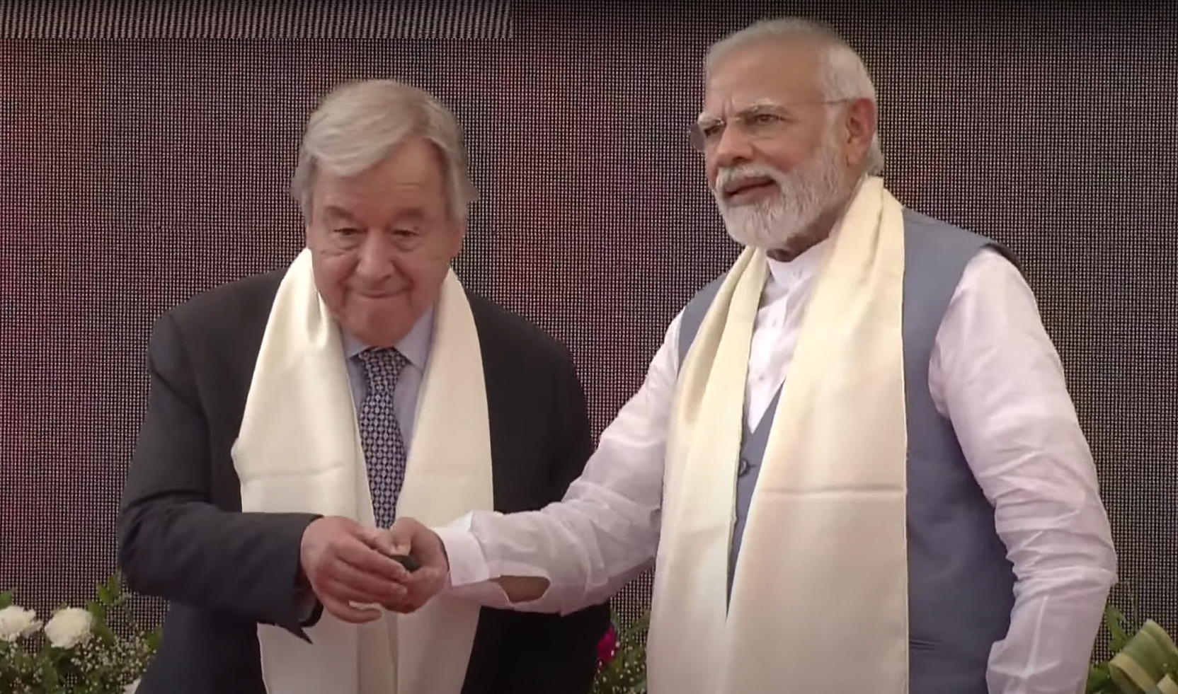 PM launches Mission LiFE at Statue of Unity in presence of UN Secretary-General Antonio Guterres
