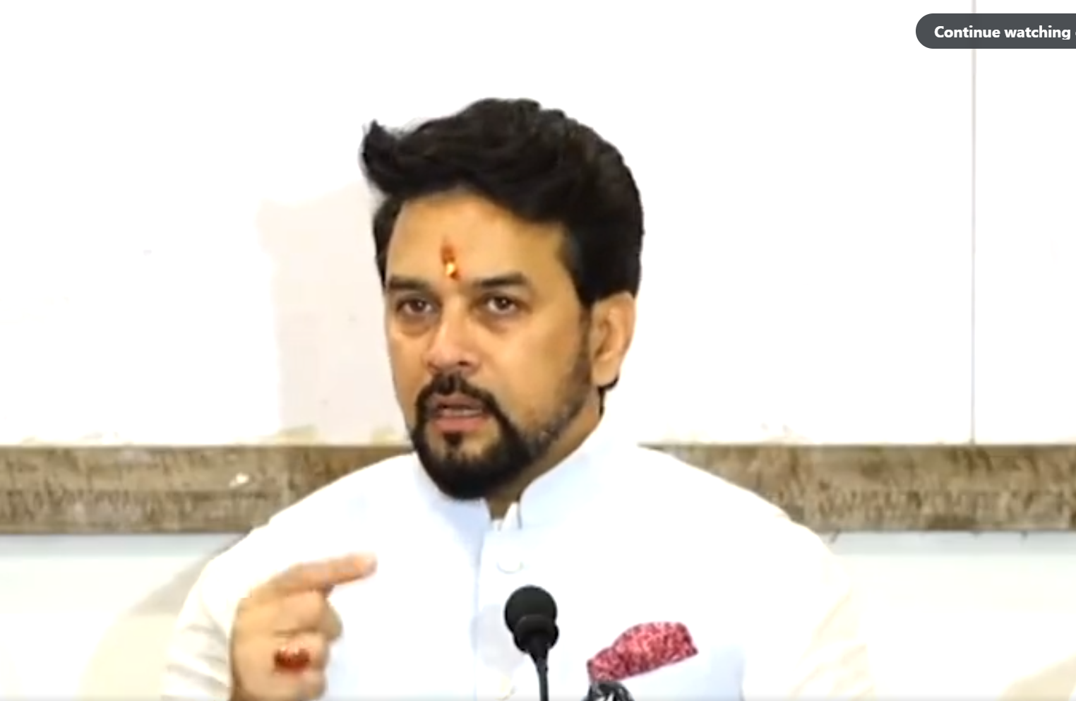 Vulgarity in the name of creativity can not be tolerated, says IB minister Anurag Thakur on OTT censorship complaints