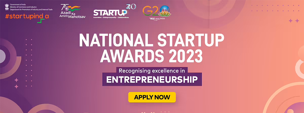 DPIIT invites applicants for National Startup Awards 2023