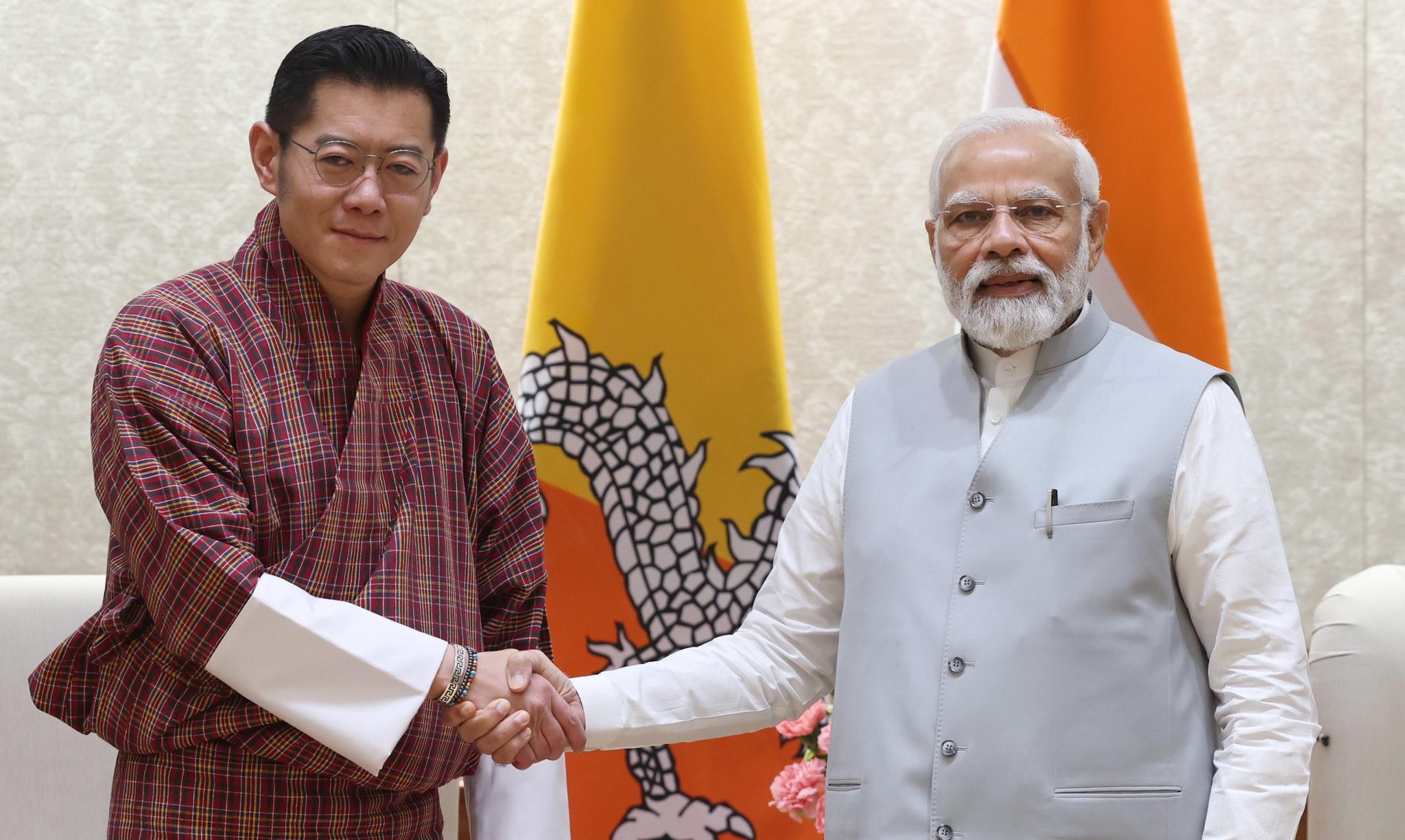 PM Modi holds bilateral meeting with Bhutan King Jigme Khesar Namgyel Wangchuck