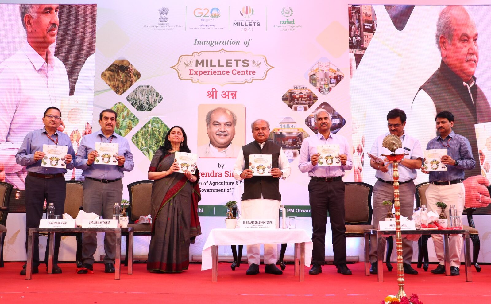 Agriculture ministry and NAFED jointly launch Millets Experience Centre at Dilli Haat, INA