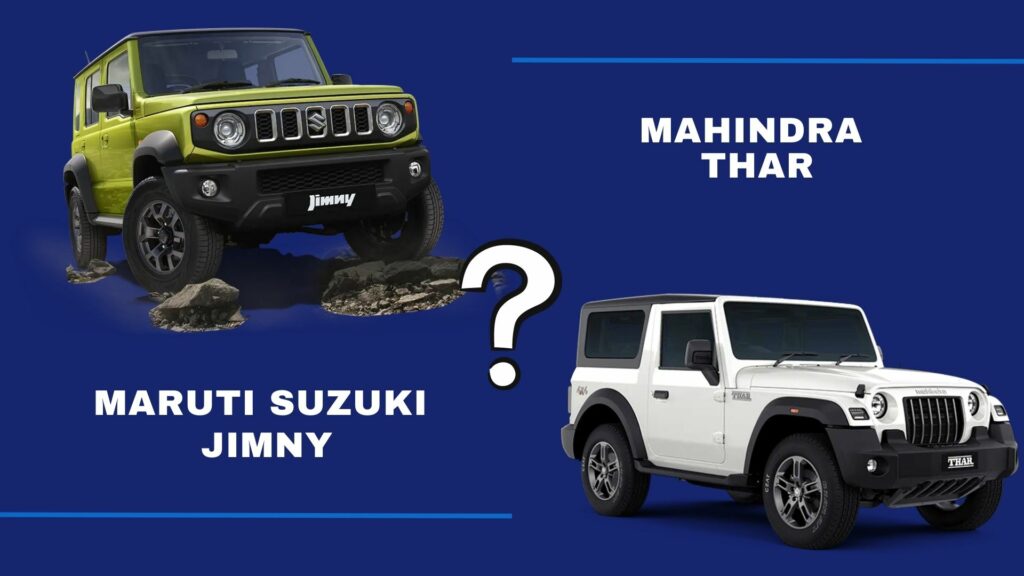 Mahindra Thar Vs Maruti Suzuki Jimny