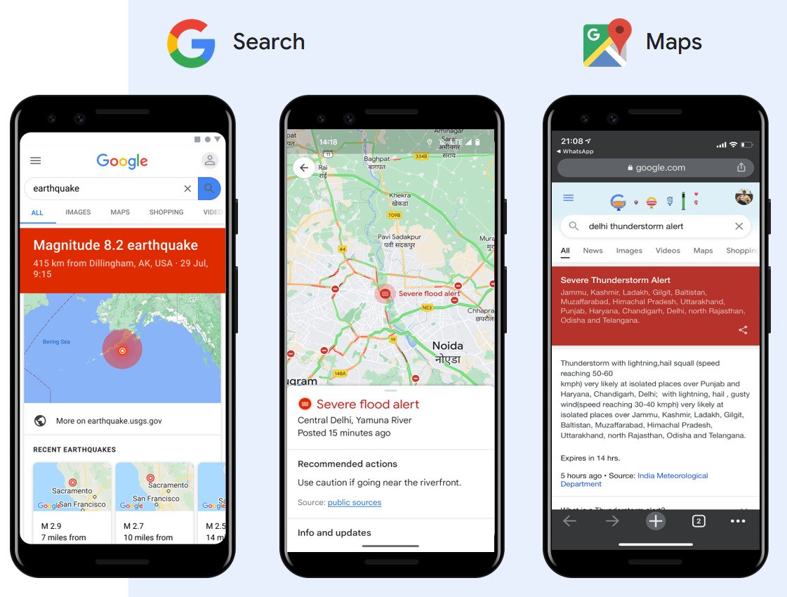 Google India in consultation with NDMA launches Android Earthquake Alerts System