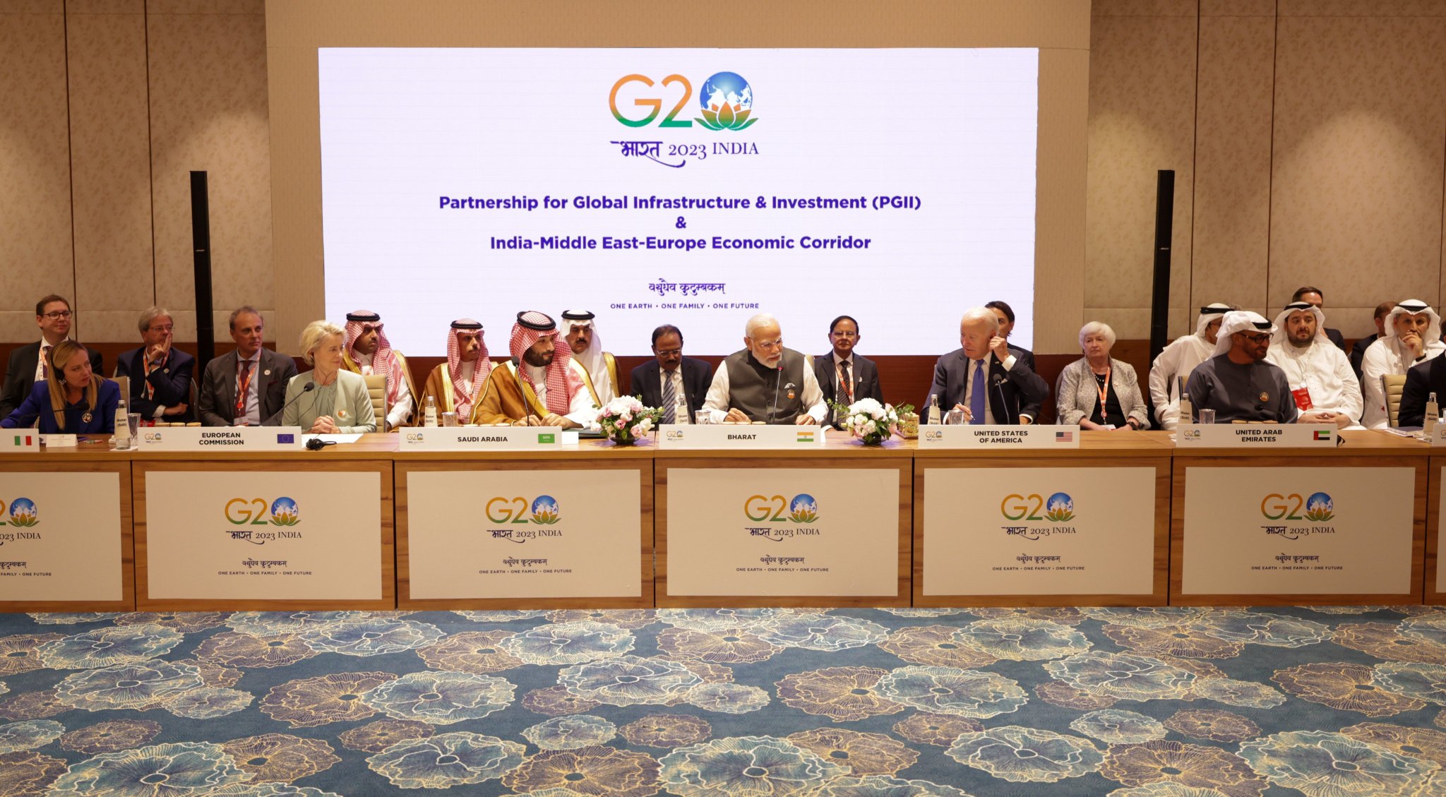 G20 summit witnesses major announcement to connect India to Europe via Middle East