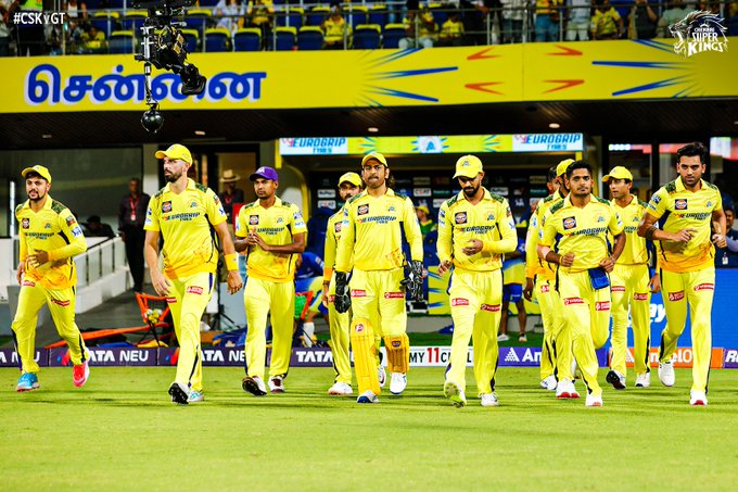 Official twitter handle of Chennai Super Kings (CSK)