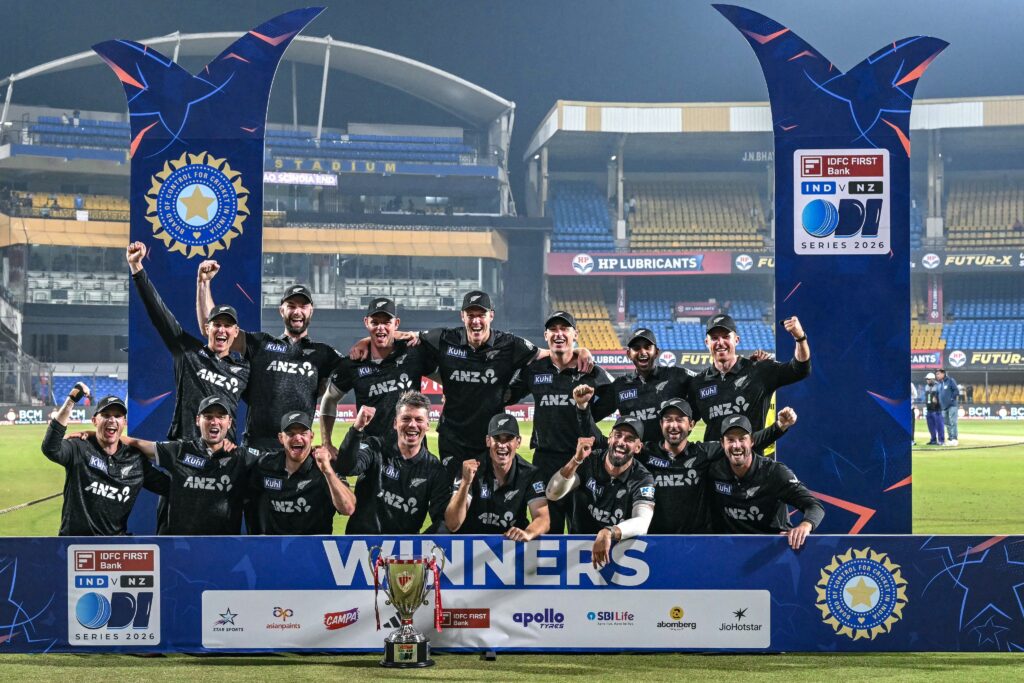 New Zealand Create History, Win First ODI Series in India
